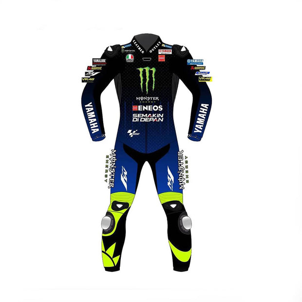 Valentino Rossi Yamaha Motorbike Leather Suit 2020