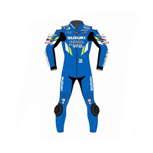 Alex Rins Suzuki MotoGP Leather Suit 2019 – Motorcycle Racing
