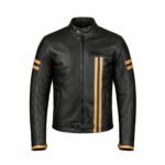 Mens Leather Motorcycle Jacket
